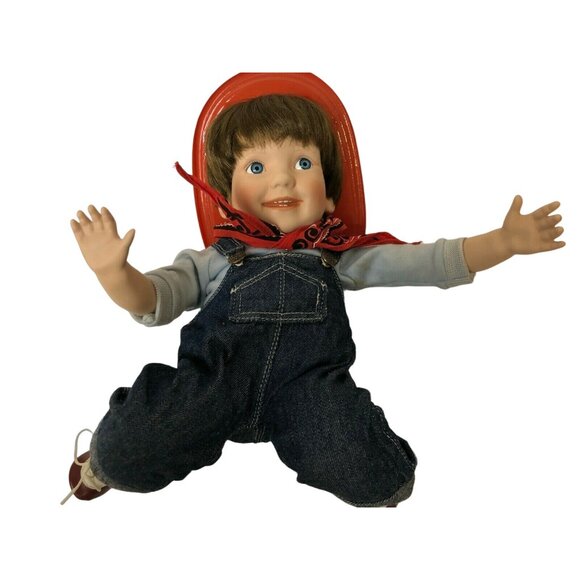 Boy Fire Boy Man 12" Plush Doll Stuffed Toy Play - Picture 1 of 11
